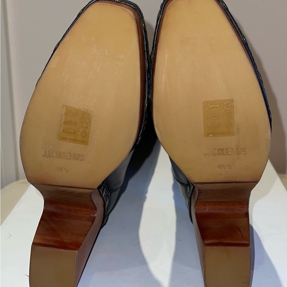 Jacquemus Les Bottes OTK Boot Black Leather Ladies - Picture 4 of 6